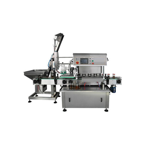 Glass Jar Twist Off Cap C Vacuum Capping Machine